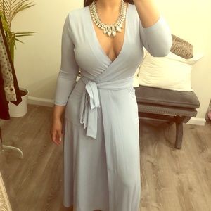 Wrap around dress Maxi